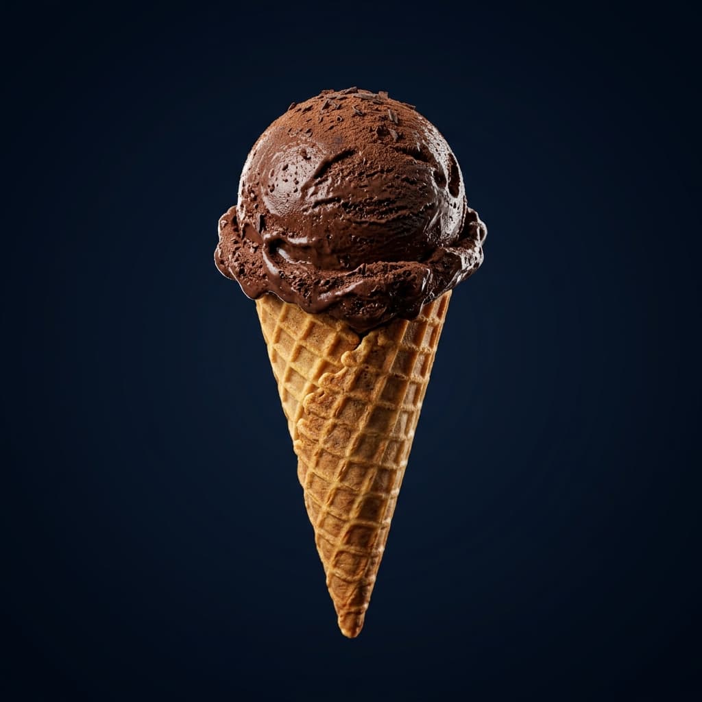 Chocolate ice cream for Chilmark