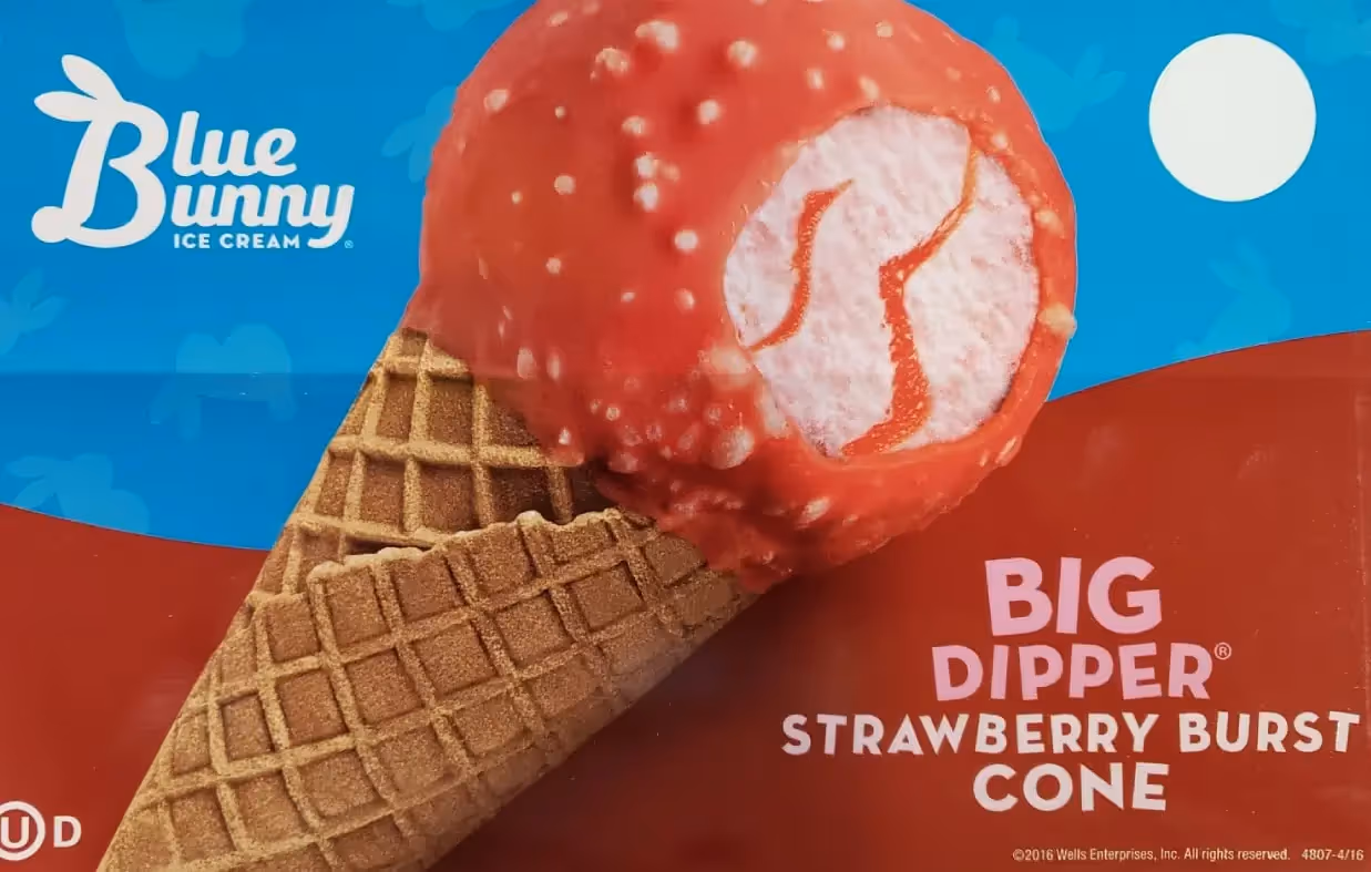 Strawberry Burst Cone